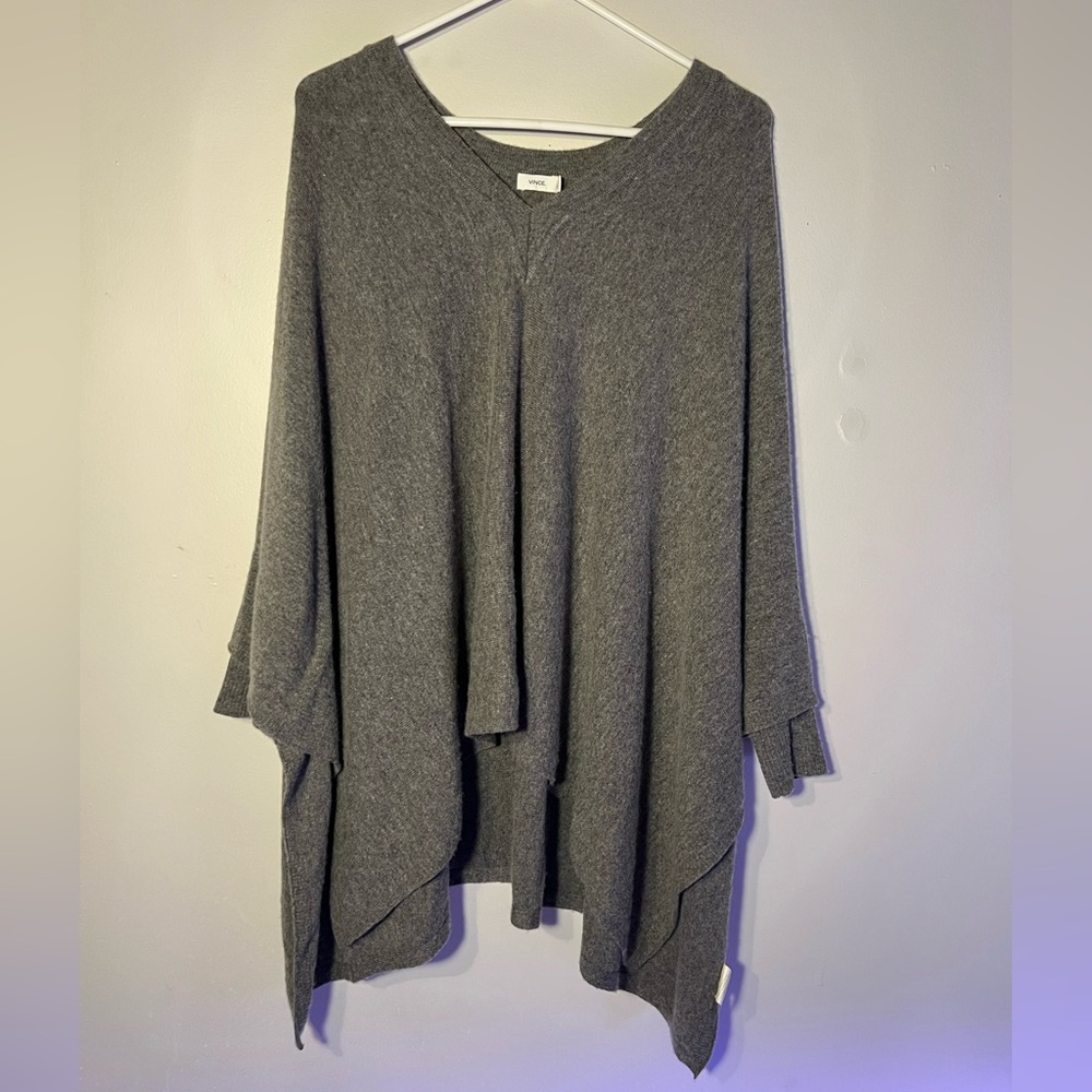 Vince cashmere and wool blend sweater Grey size Extra small XS / small S